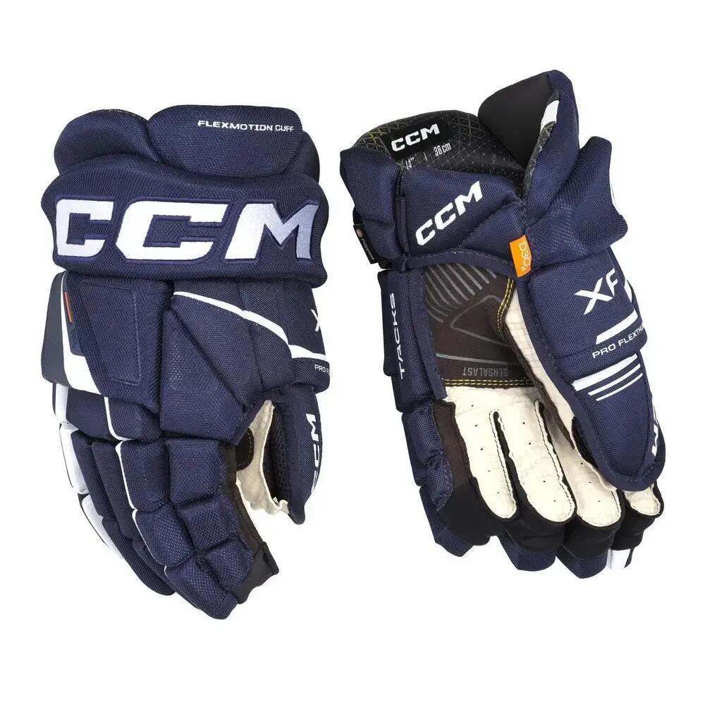 Tacks XF - Ice Hockey Gloves - Adults - Blue - White - 13"