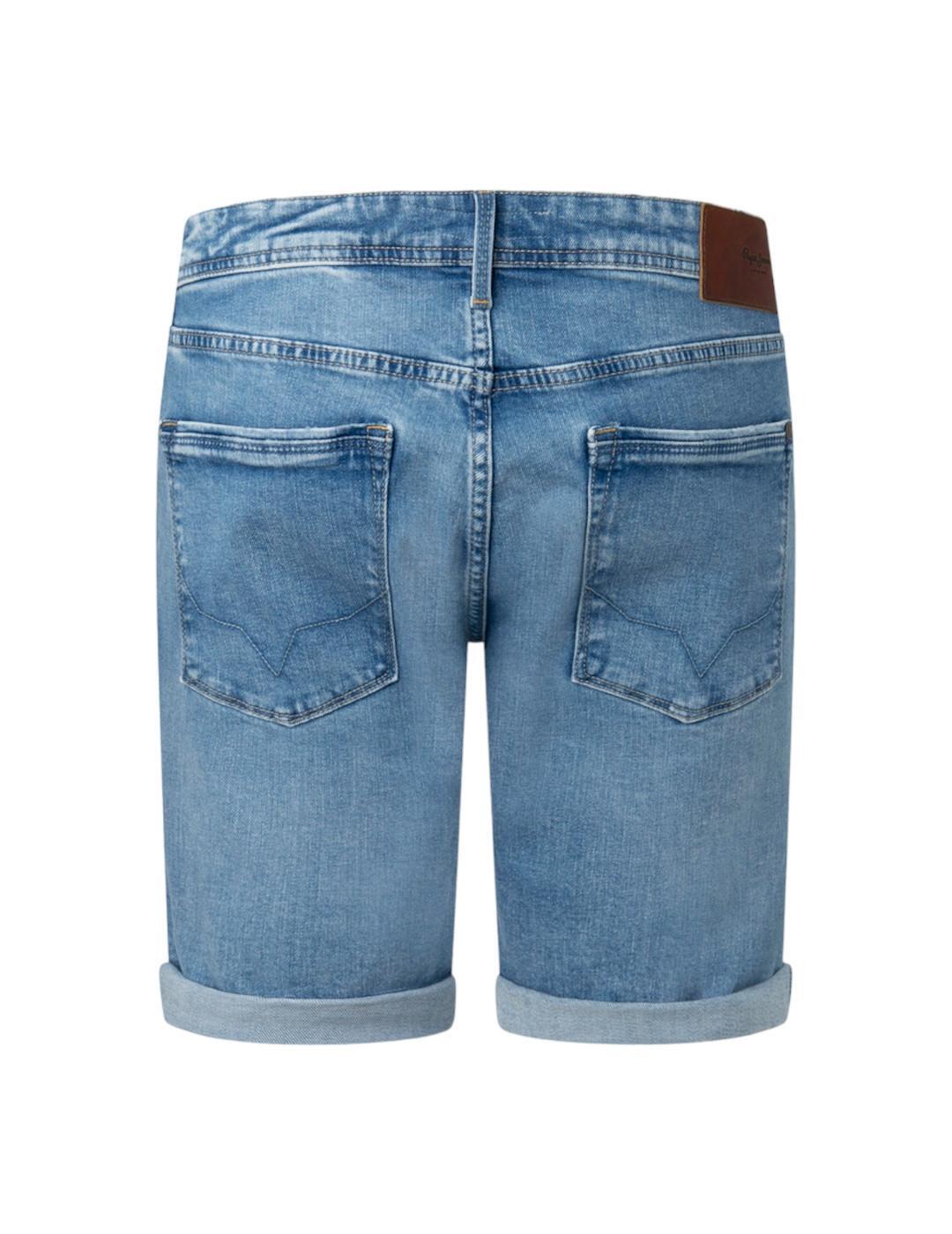 Pantalones cortos para Hombre Pepe jeans  Azul 2/3