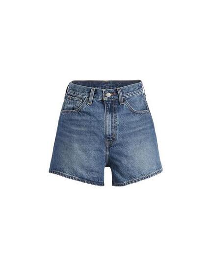Shorts da donna Levis anni '80 mom Blu.