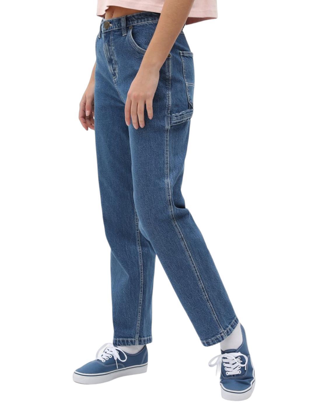 Pantalon pour femme Dickies Ellendale Bleu 2/4