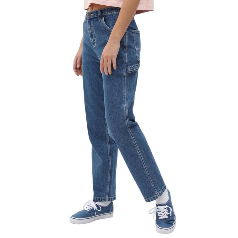 Pantalones largos/mallas para Mujer Dickies  Azul