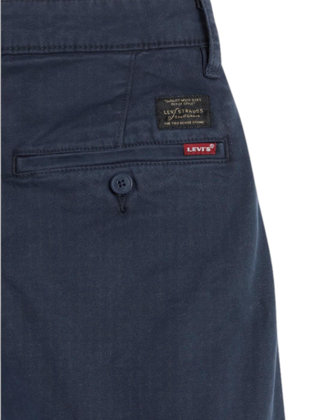 Hose für Herren Levis Xx chino slim taper Marineblau. 3/5