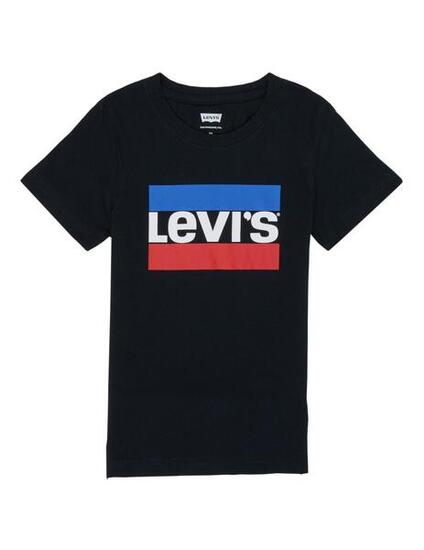 T-Shirt für Jungen Levis 9e8568-023 Schwarz.