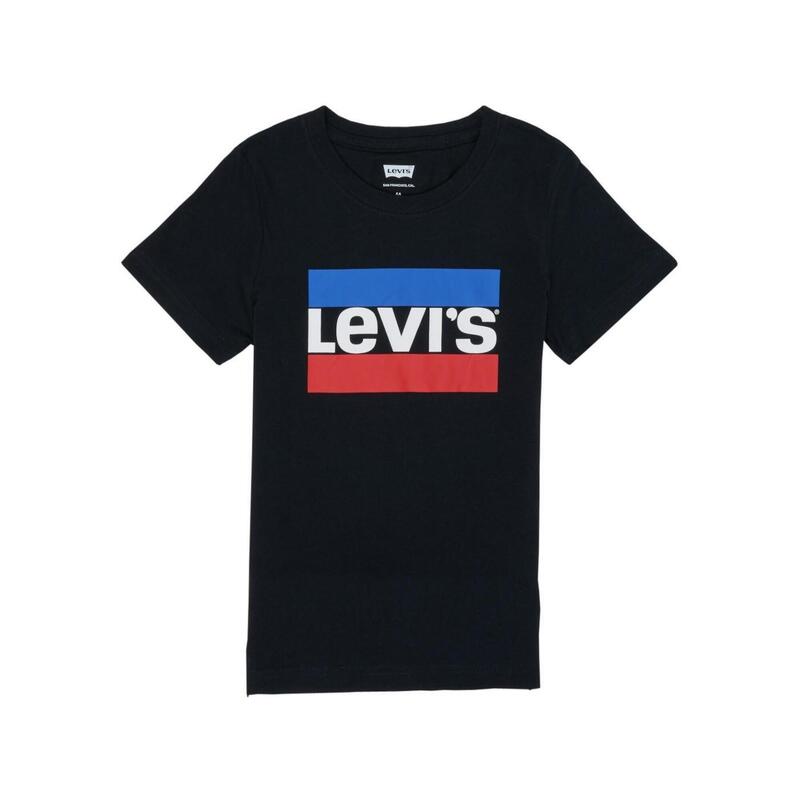 Camisetas para Niño Levis  Negro