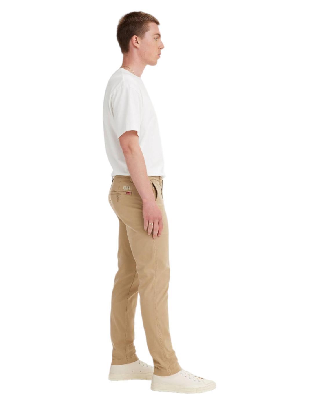 Pantalón para Hombre Levis Chino slim taper Beige 3/5