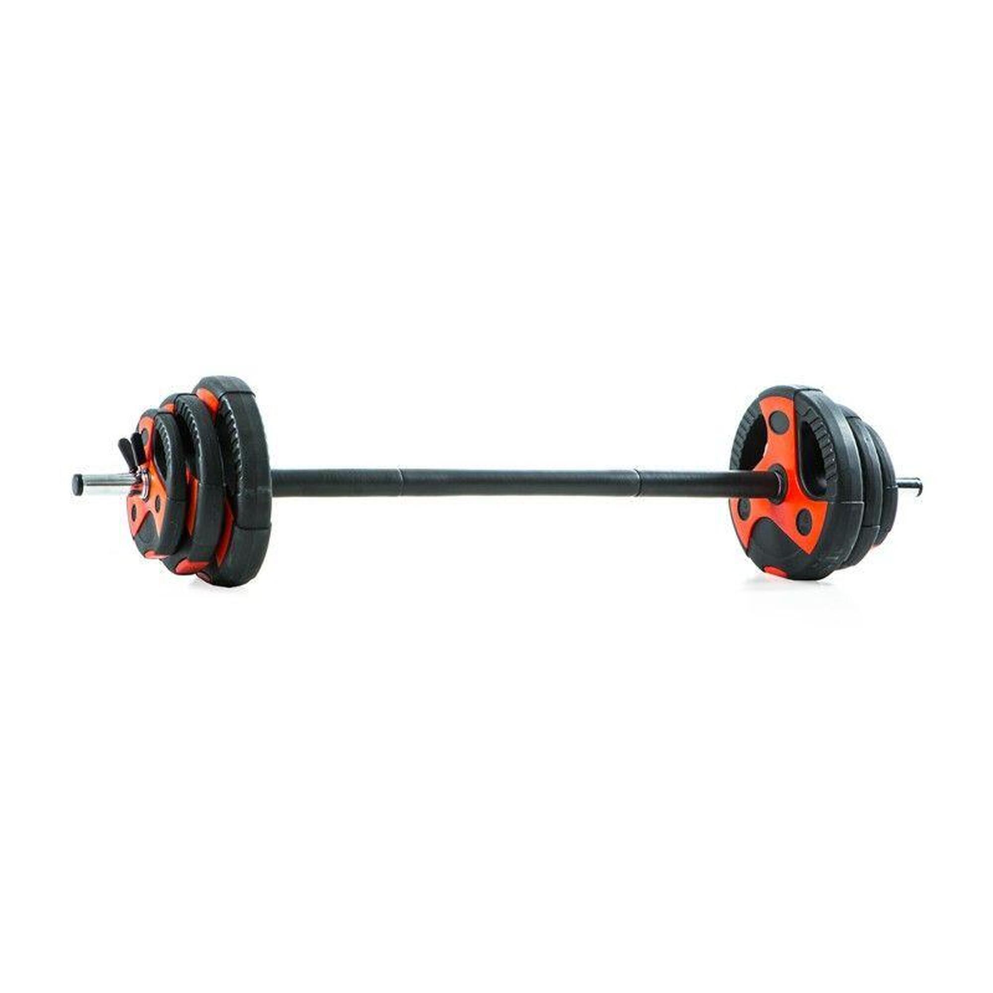 Gymstick Set di pompe con impugnatura in vinile da 20 kg