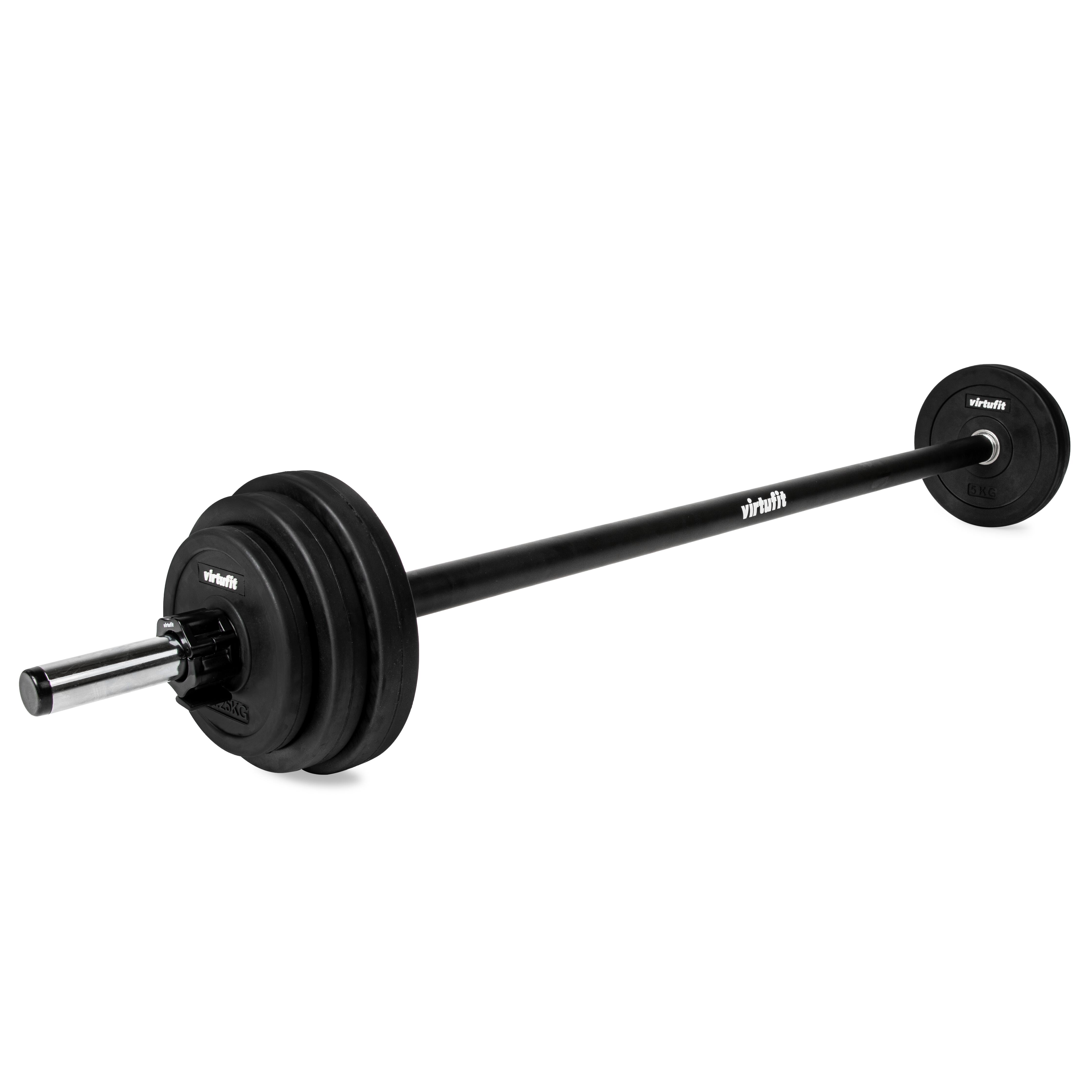 Virtufit - Kit De Pompe Aérobie En Caoutchouc - Musculation - 20 Kg - Coloré - Kit Haltères - Noir - 20 Kg - Decathlon