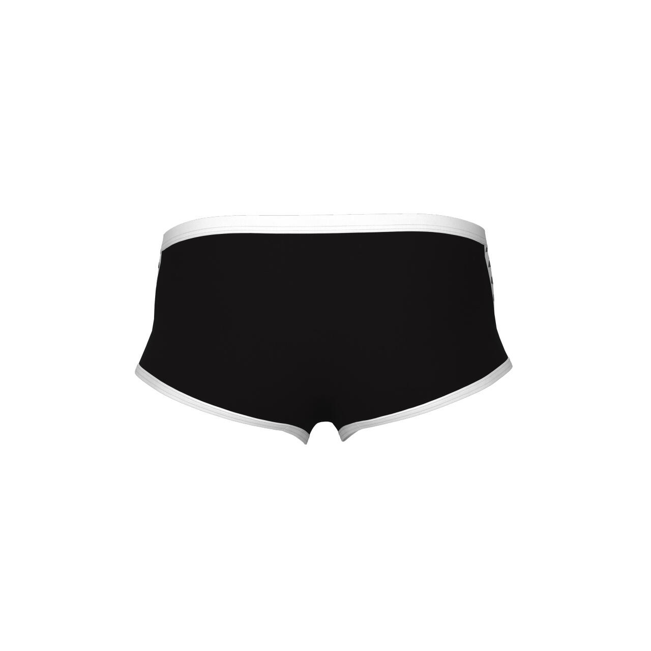 Boxer de bain Arena Icons Low Waist Short Solid Noir/Blanc 5/7