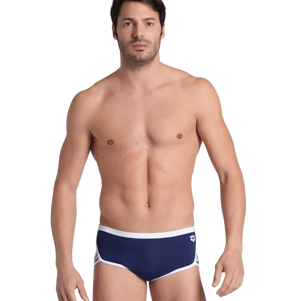 arena Icons Solid men’s low-waist swim trunks