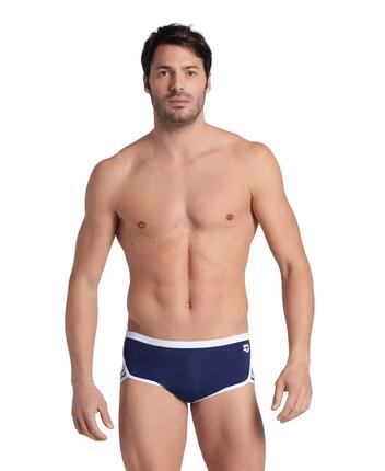 Boxer de bain Arena Icons Low Waist Short Solid Navy/Blanc
