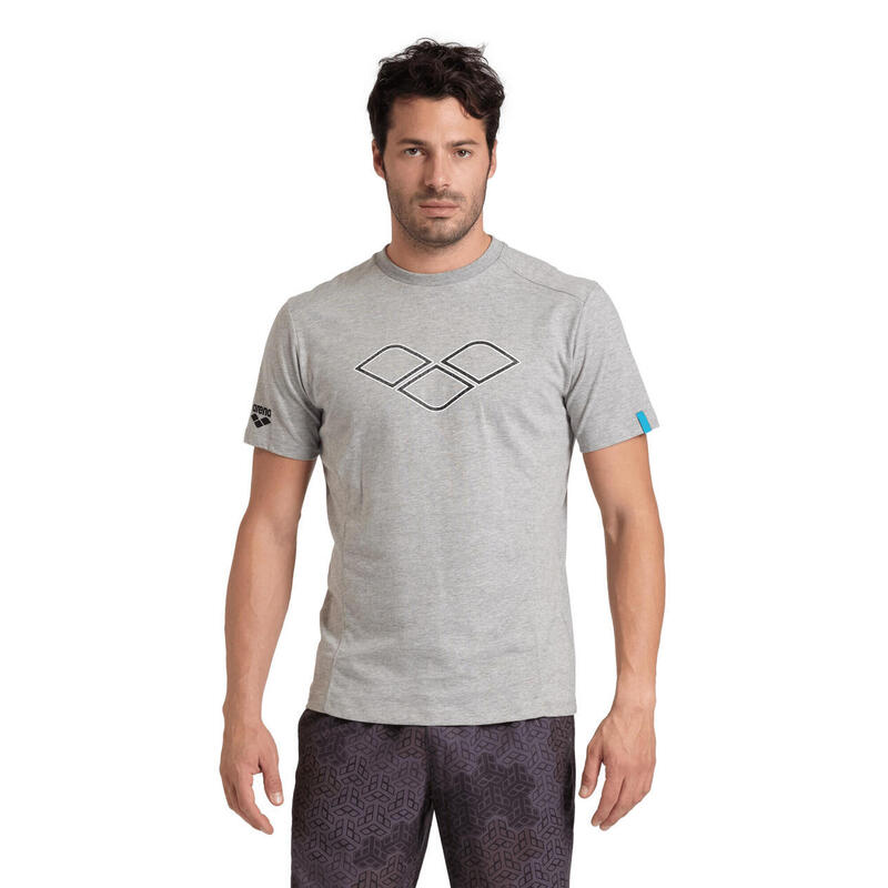 Tricou sport Arena T-Shirt Logo Cotton