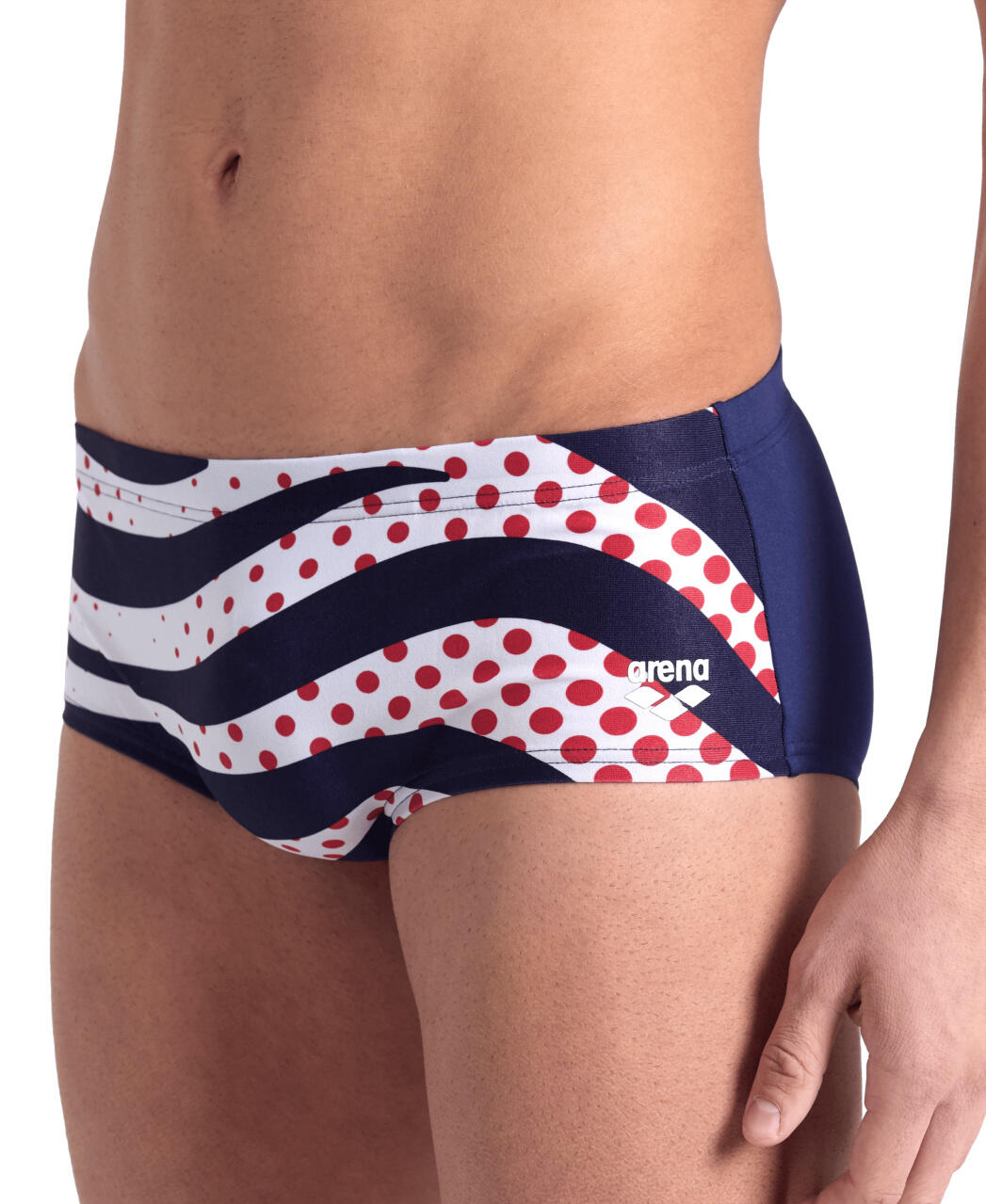 Szorty Kąpielowe Arena Multi Stripes Swim Low Waist 3/7