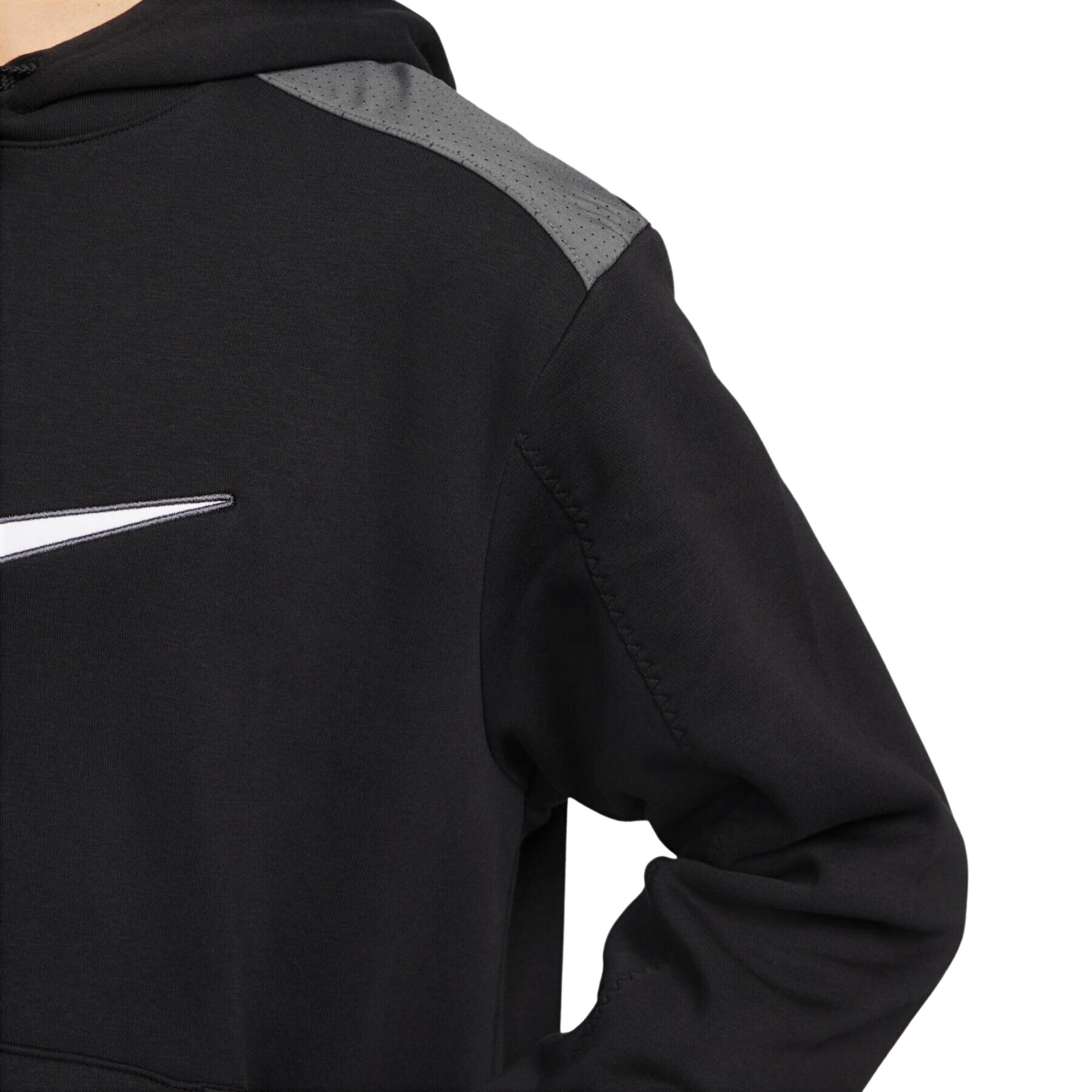 Hoodie Club Fleece Zwart - FN0247-010 5/5