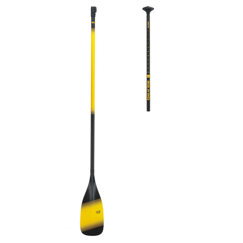 RIDING NOT HIDING RIDING NOT HIDING PADDLE ELITE SERIES - 2PC ADJUSTABLE - YELLOW