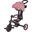 Tricycle EXPLORER 4-en-1 Évolutif & Pliable - Rose pastel