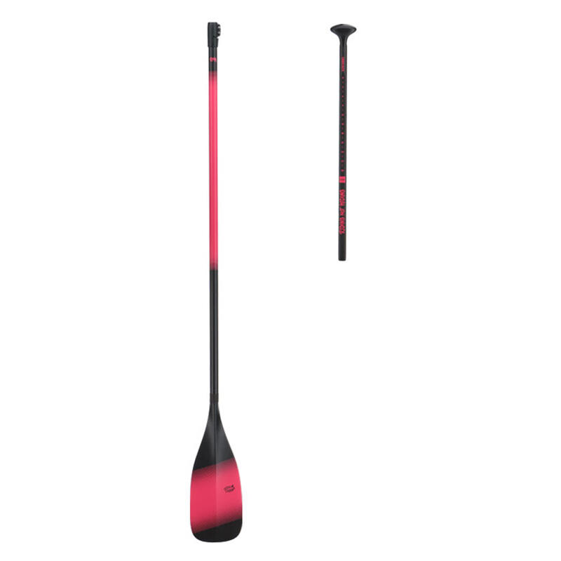 RIDING NOT HIDING RIDING NOT HIDING PADDLE ELITE SERIES - 2PC ADJUSTABLE - PINK