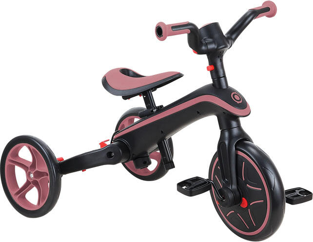 Triciclo EXPLORER 4-in-1 Evolutivo & Pieghevole - Rosa pastello 6/14