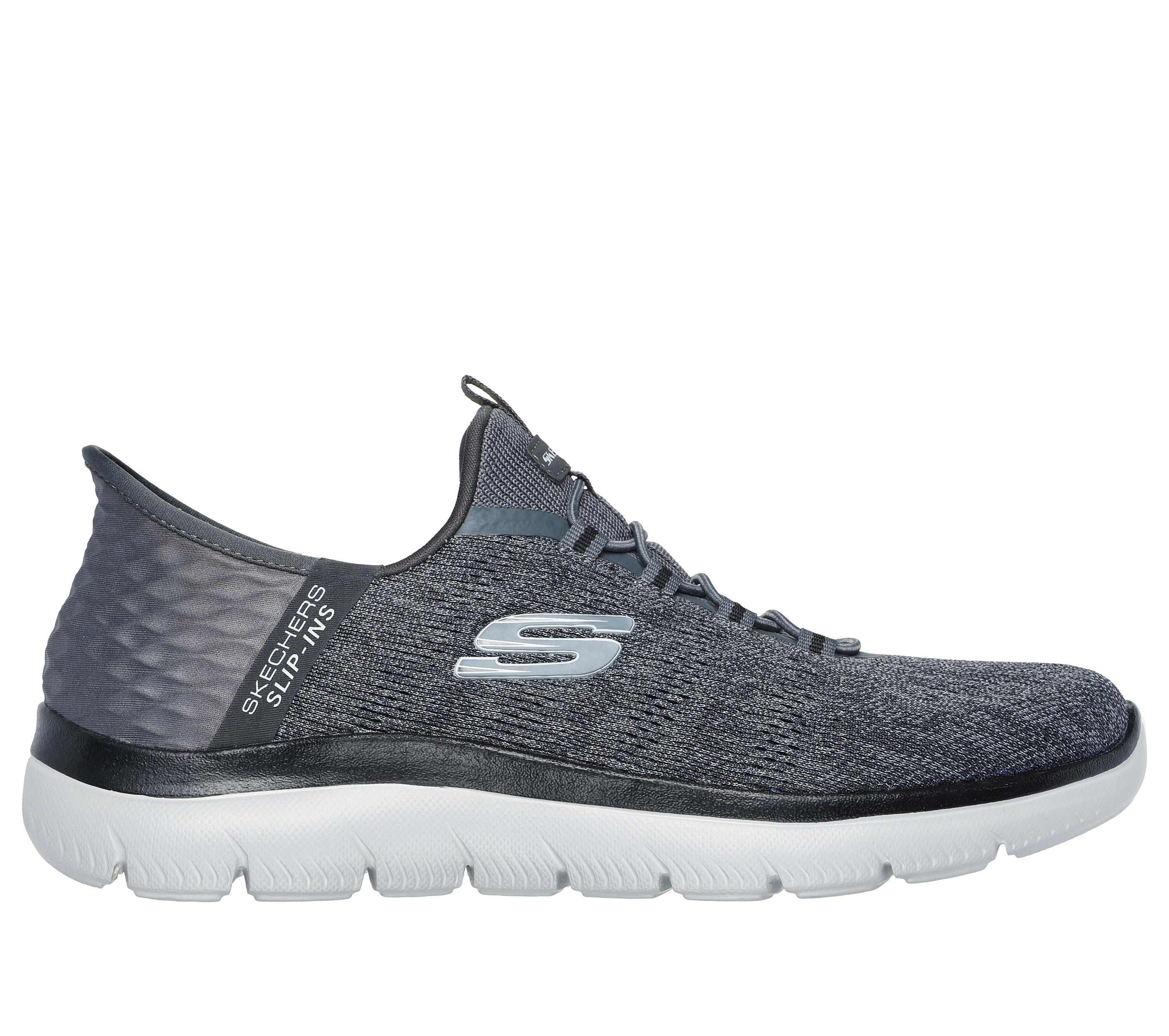 Heren SUMMITS KEY PACE Sneaker Donkergrijs / Zwart 5/7