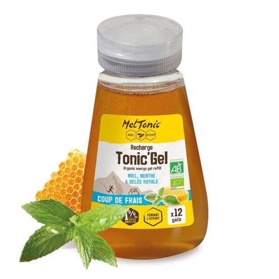 RECHARGE GELS ENERGETIQUES BIO COUP DE FRAIS - MIEL GELEE ROYALE MENTHE