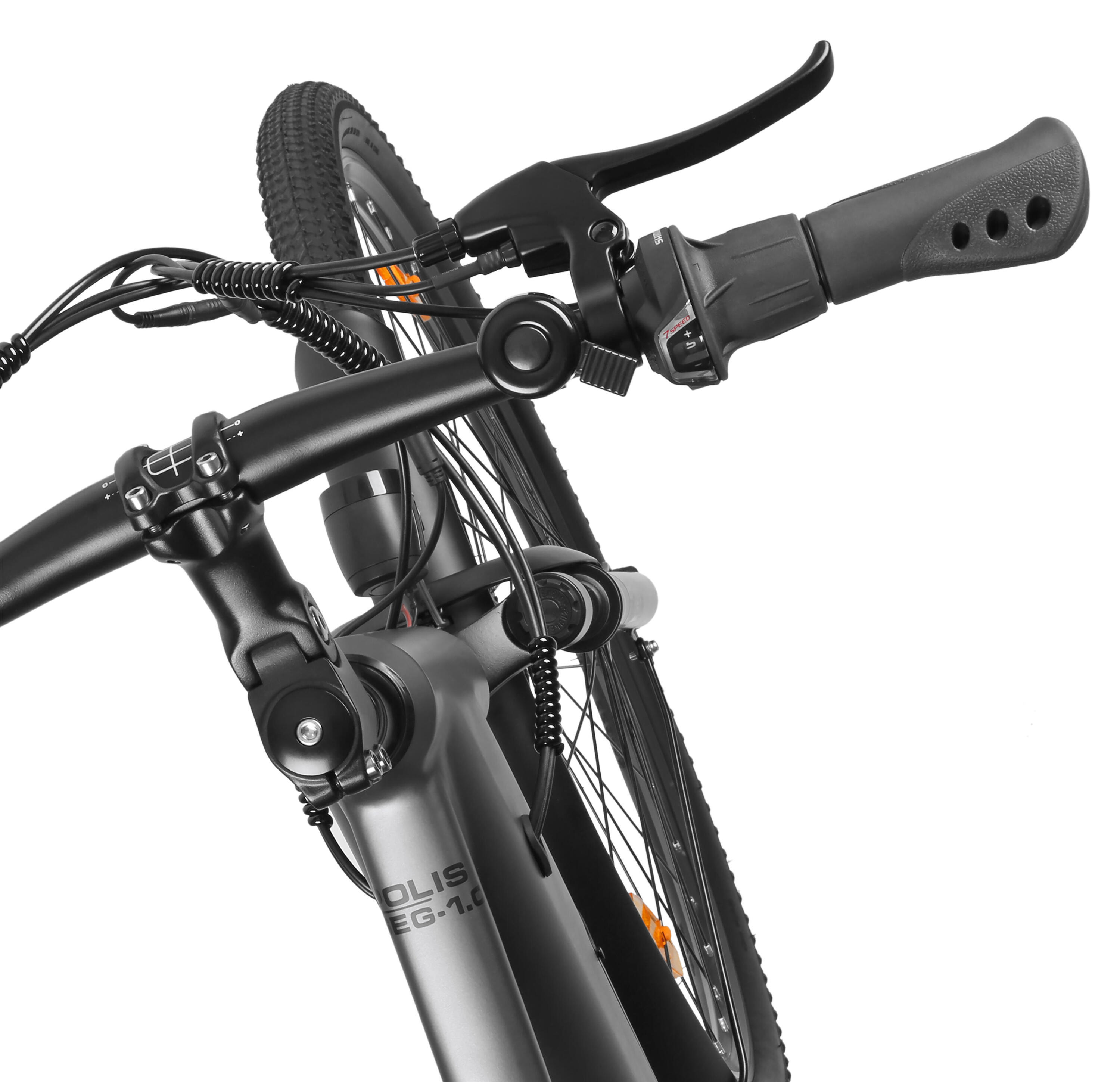 E-Bike Trekking & City 28 Zoll 90 km Reichweite, 36V Akku, 250W Motor, 7-Gang 6/8