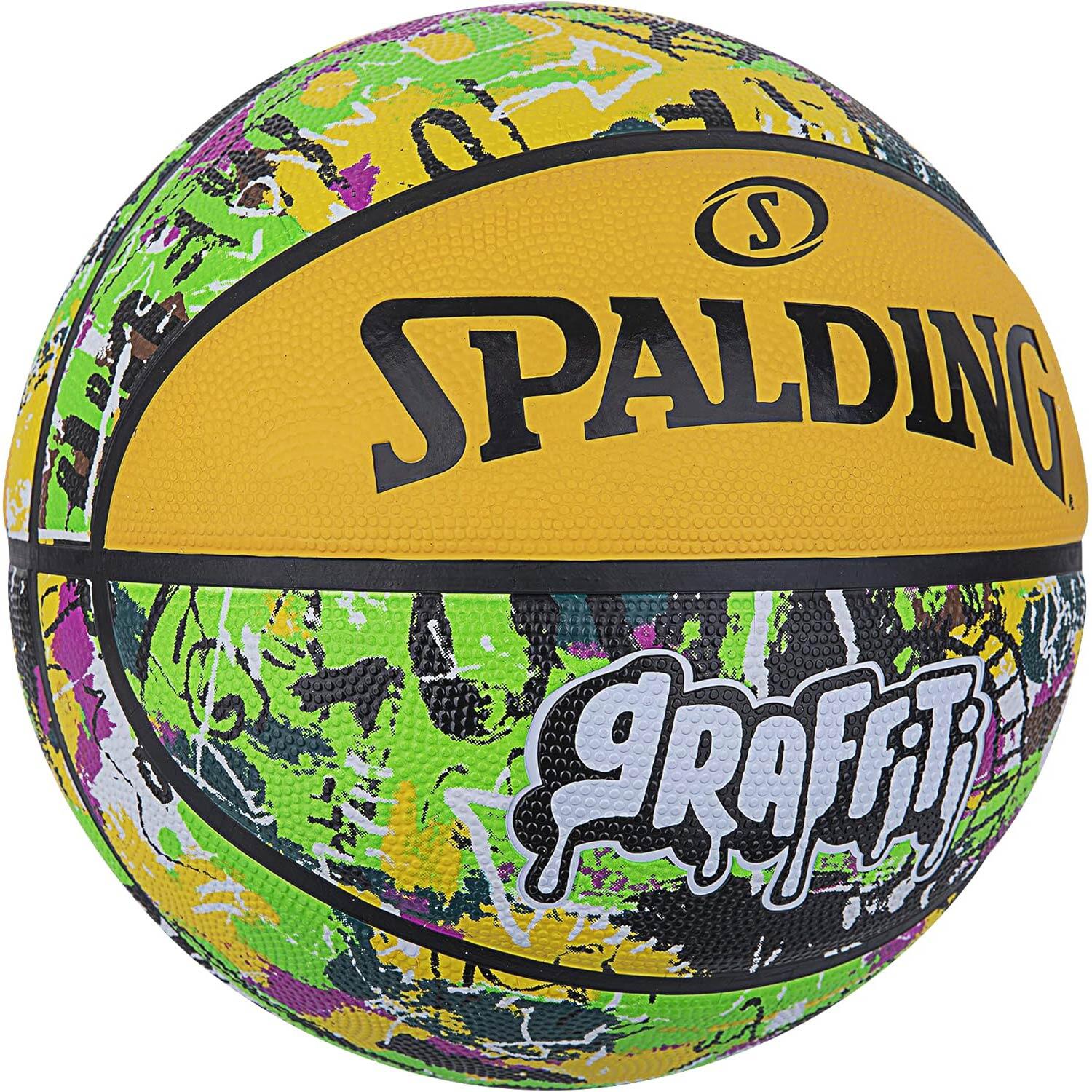 Spalding Pallacanestro Graffiti Giallo 2/3
