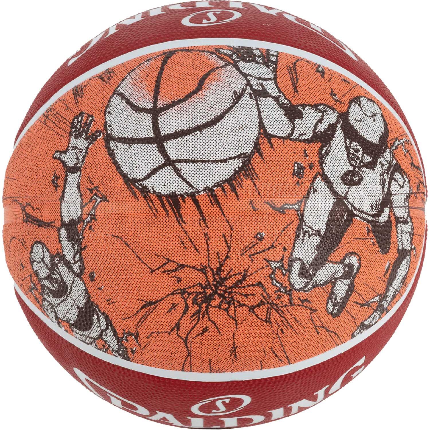Balón de baloncesto Spalding Sketch Dribble T7 3/4