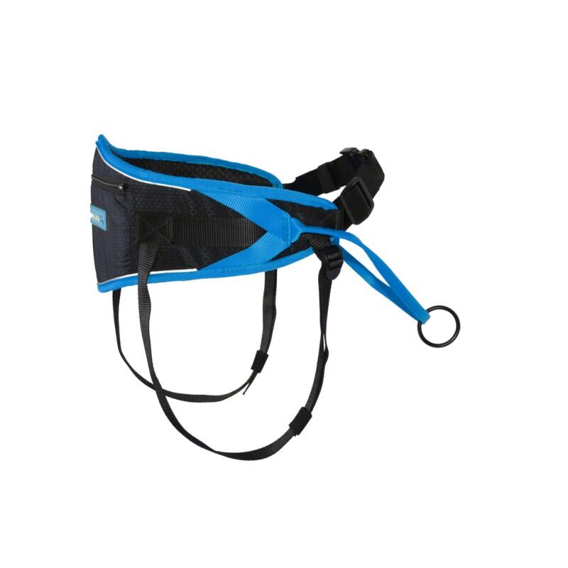Inlandsis - Crosstrek - Baudrier Canicross Canirando - Baudrier - Bleu|noir - Adulte - Decathlon