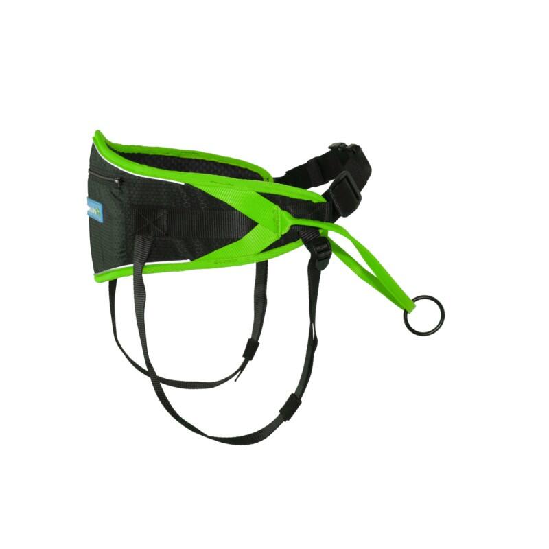 Inlandsis - Crosstrek - Baudrier Canicross Canirando - Baudrier - Noir|vert - Adulte - Decathlon
