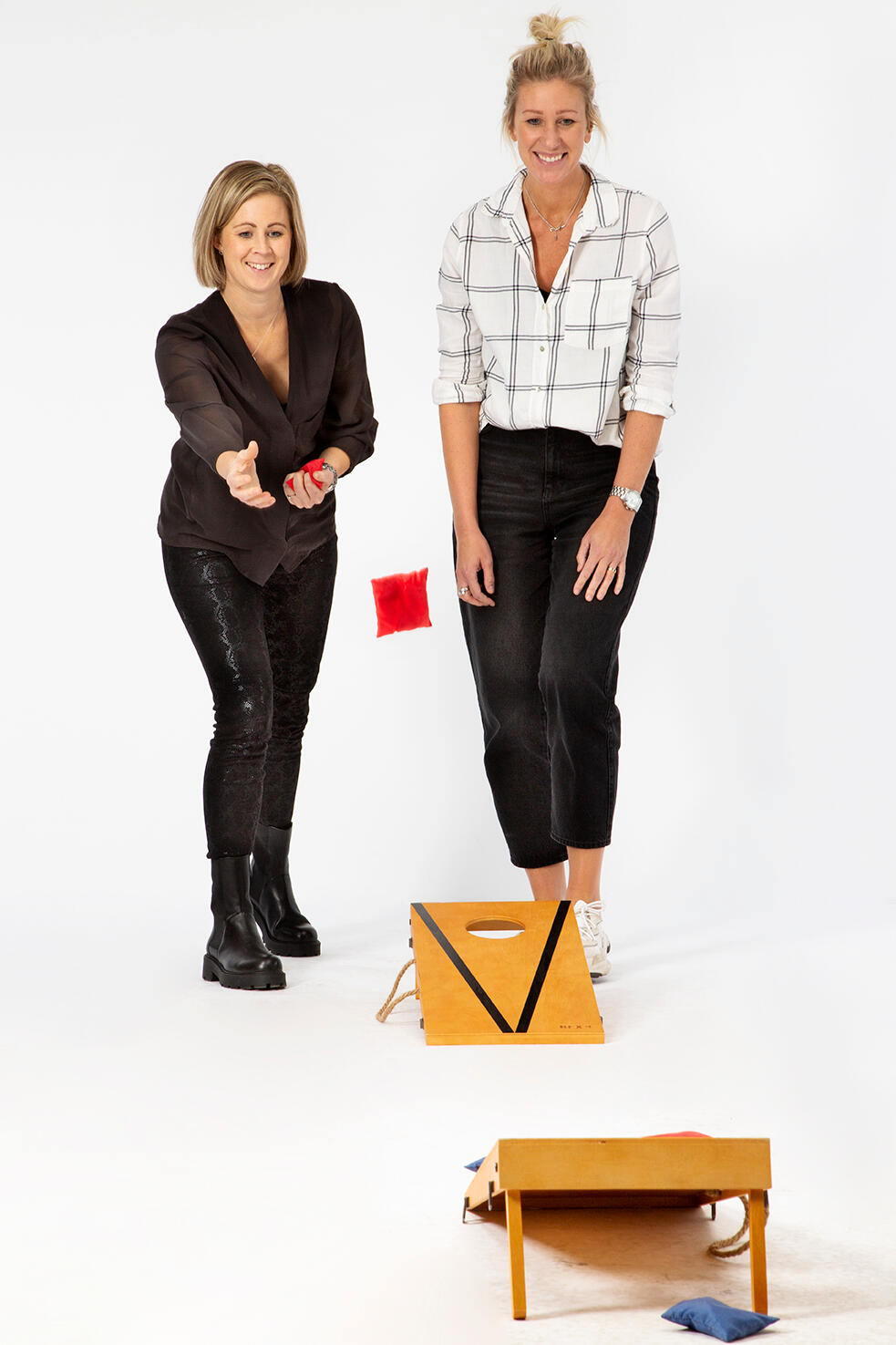 Bex woreczki do rzucania Cornhole Bean Bag 4sztuki czerwone 90gr 2/3