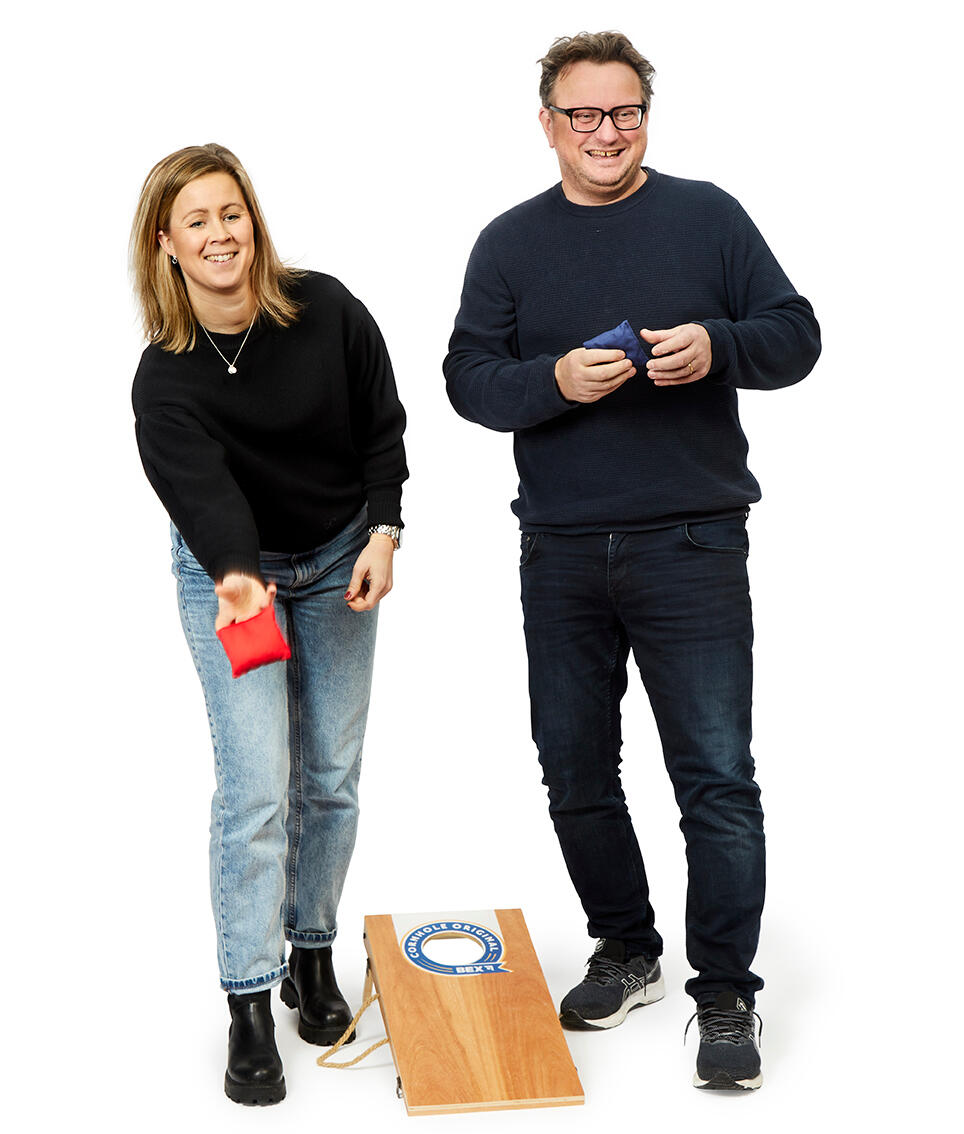 Bex woreczki do rzucania Cornhole Bean Bag 4sztuki czerwone 90gr 3/3