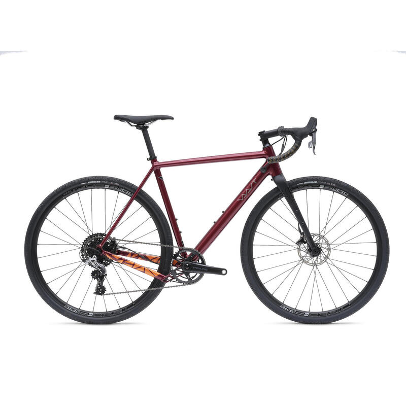 Vélo gravel Vaast A1 Cadre magnésium grand 56cm Fourche carbone Groupe AXS Rouge