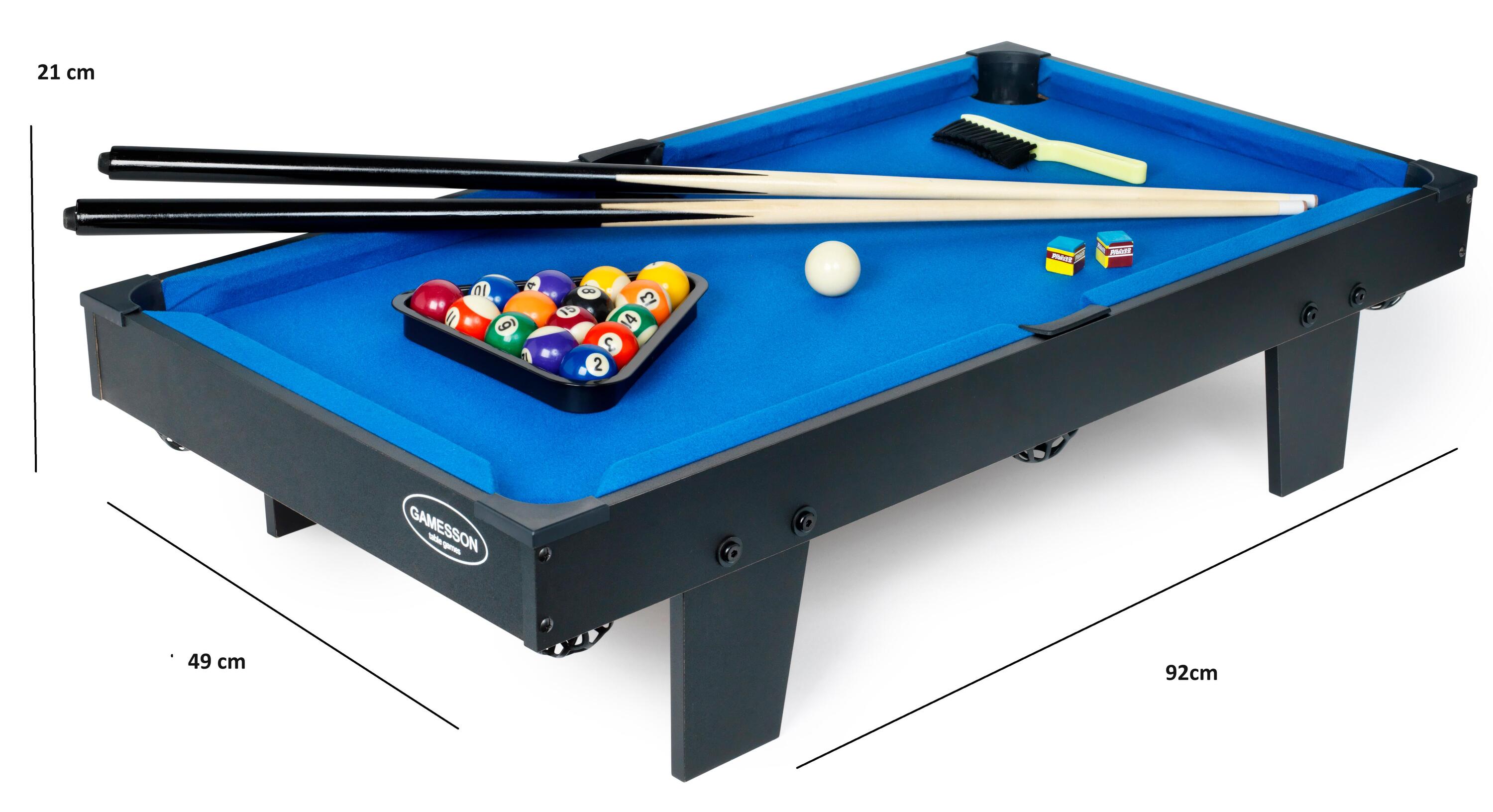 Stół Bilard Junior Gamesson Pool LTH 92×49×21cm 3/3