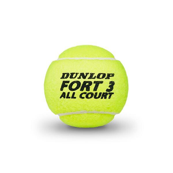 Piłki tenisowe Dunlop Fort All Court x 4 szt. 2/3