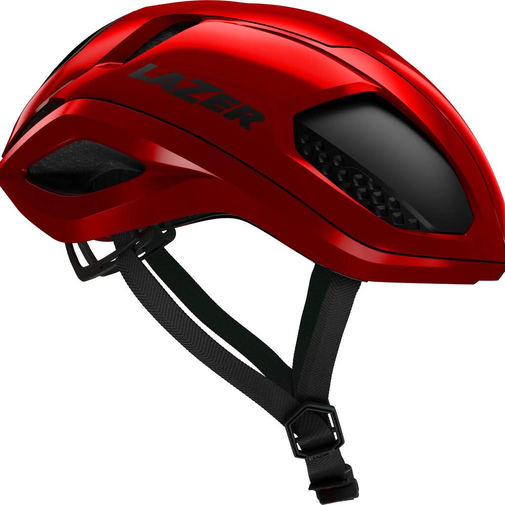 Lazer Vento KinetiCore Cycle Helmet Metallic Red