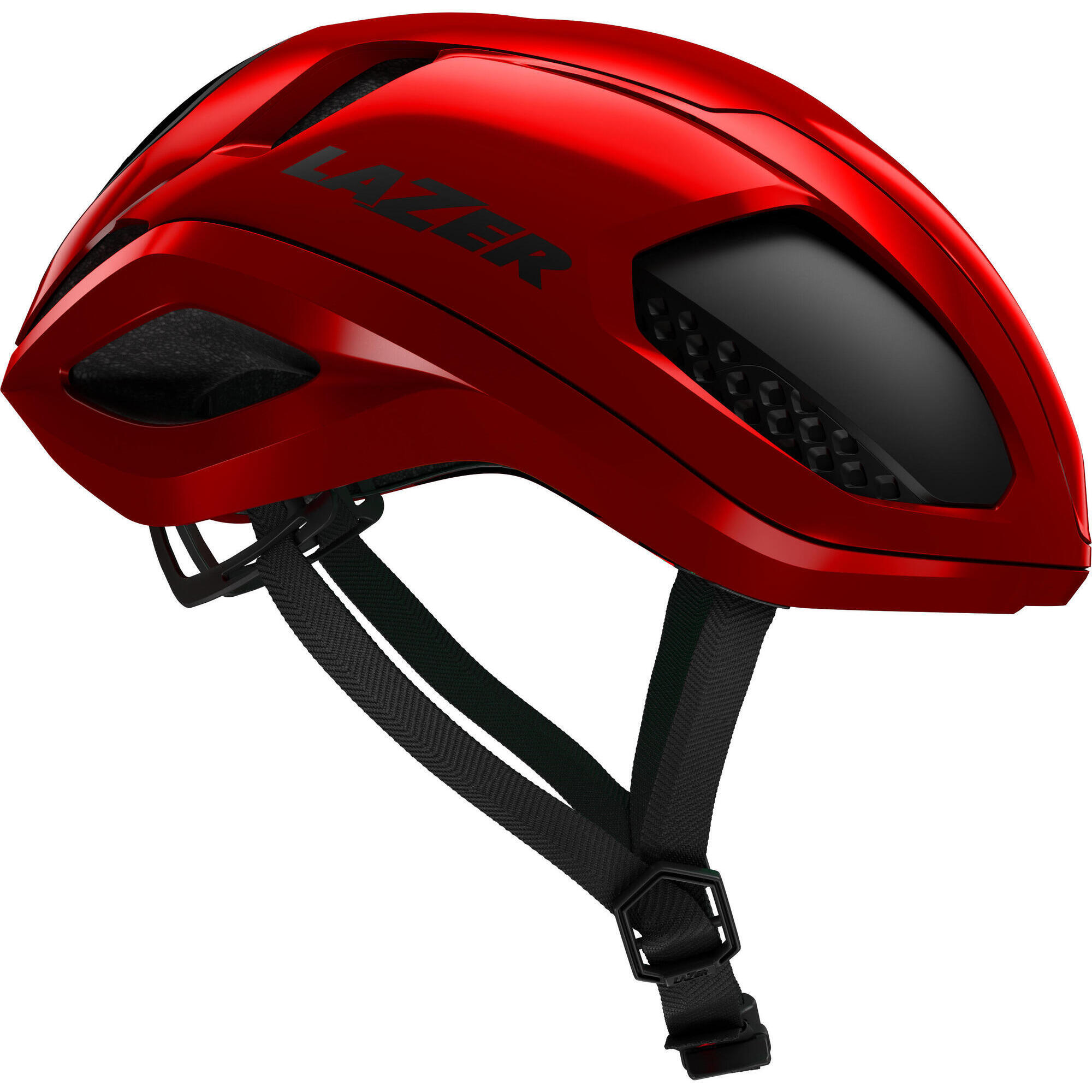 Lazer - Casque De Vélo Vento Kineticore, Metallic Red - Casque - Rouge - 52-56 Cm - Decathlon