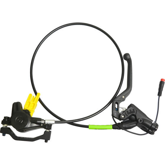 Magura MT4 zestaw hamulców tarczowych przód 700 mm tył 1750 mm z wyłącznikiem 3/5