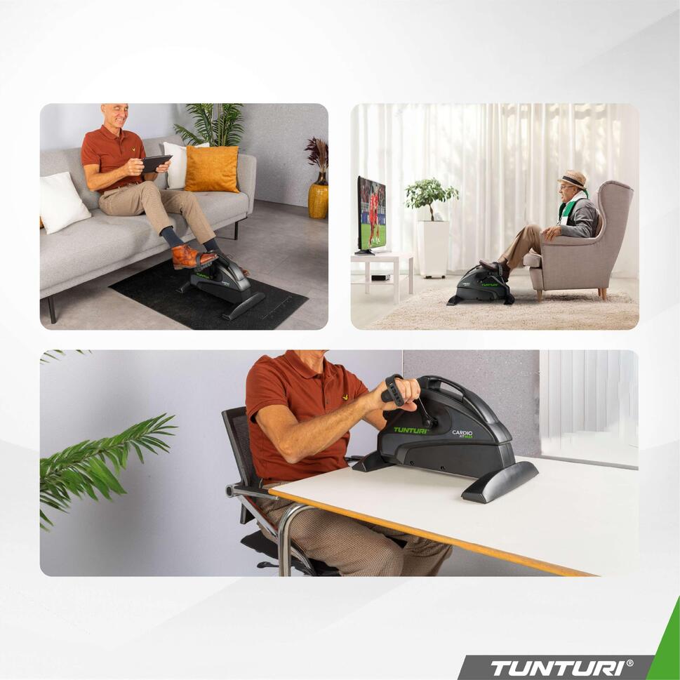 Mini bike TUNTURI Cardio Fit M35 rotor mini rower do ćwiczeń