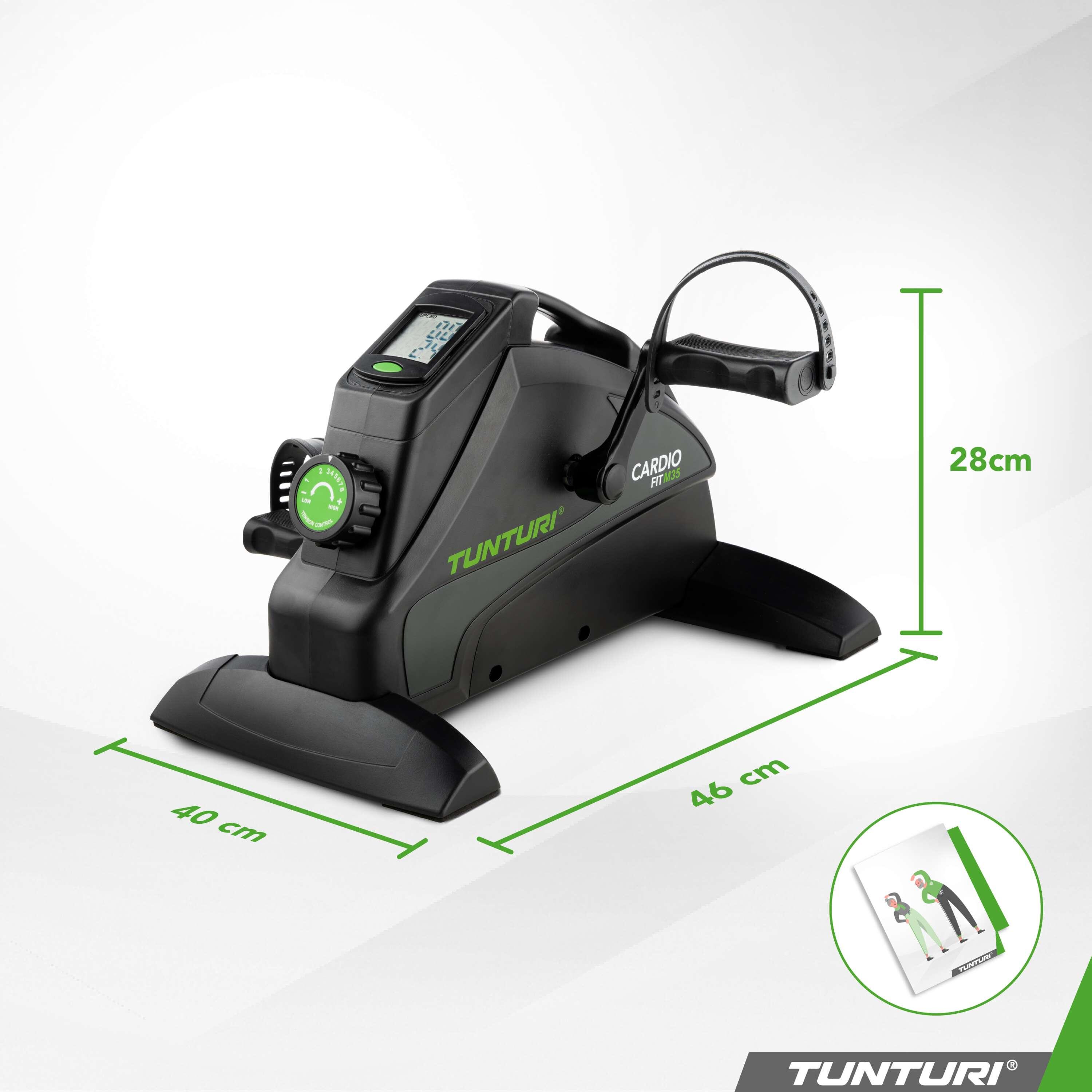 Minibike - Stoelfiets - Manuele weerstand - Magnetisch geremd - Cardio Fit M35 3/8