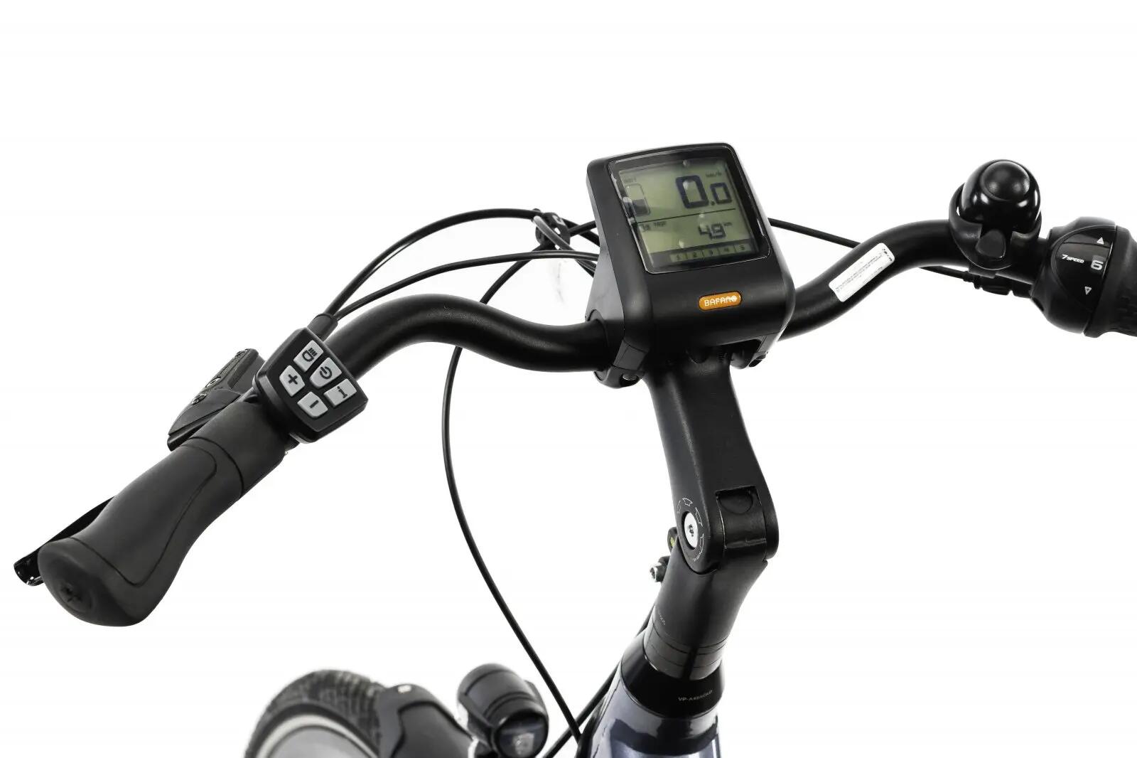 Bicicleta eléctrica Corwin 28426 - 28 pulgadas, 490 mm, gris brillante 3/5