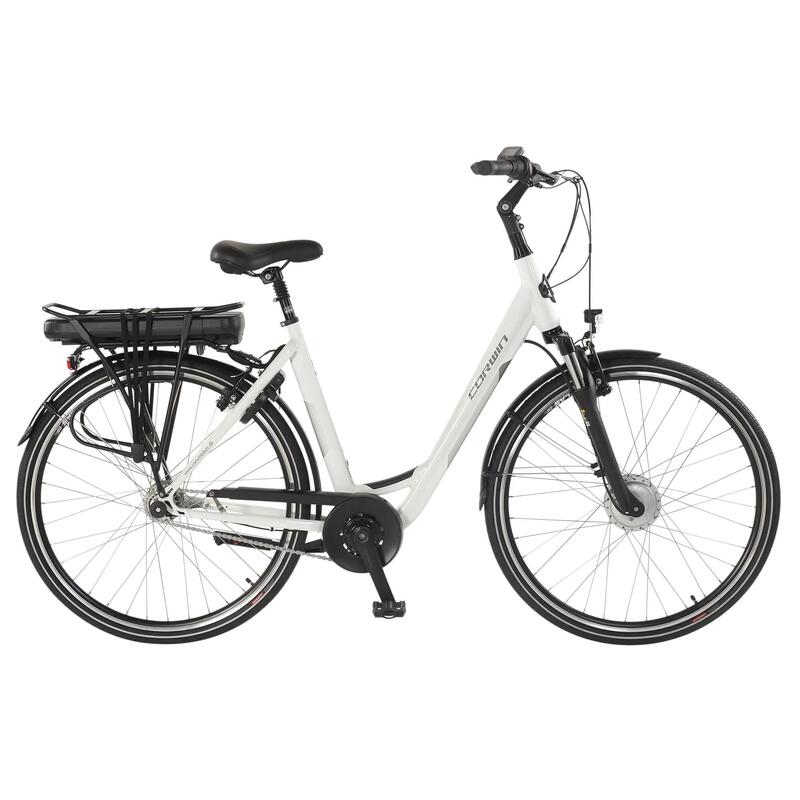 Bicicleta Electrica Corwin 28122 - 28 Inch, 490mm, Alb