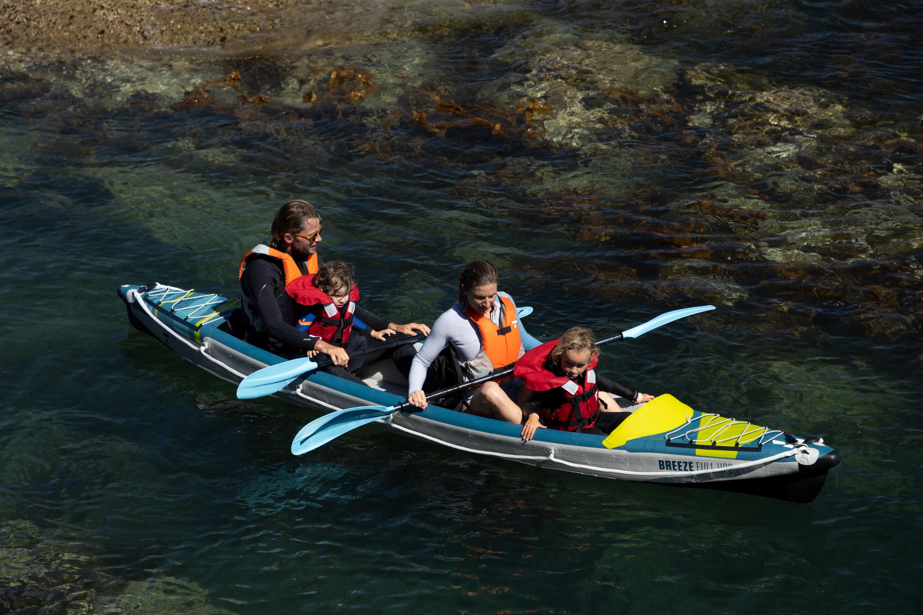 Gilet d'Aide à la Flottabilité L/XL orange 35N– Confort et sécurité 4/4