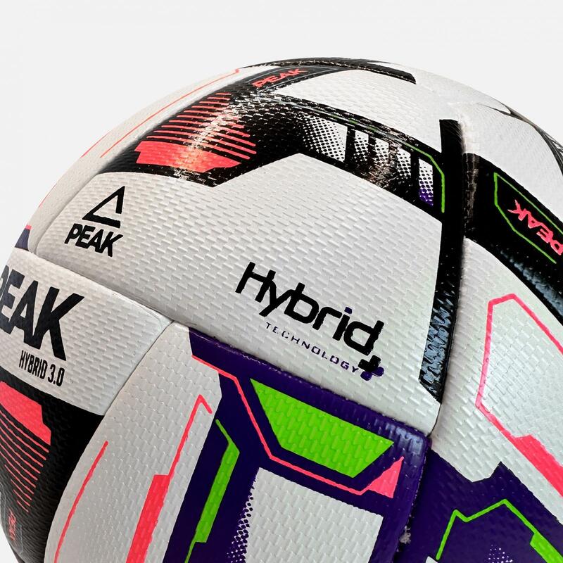 Minge Fotbal Hybrid 3.0 marimea 3 roz/mov