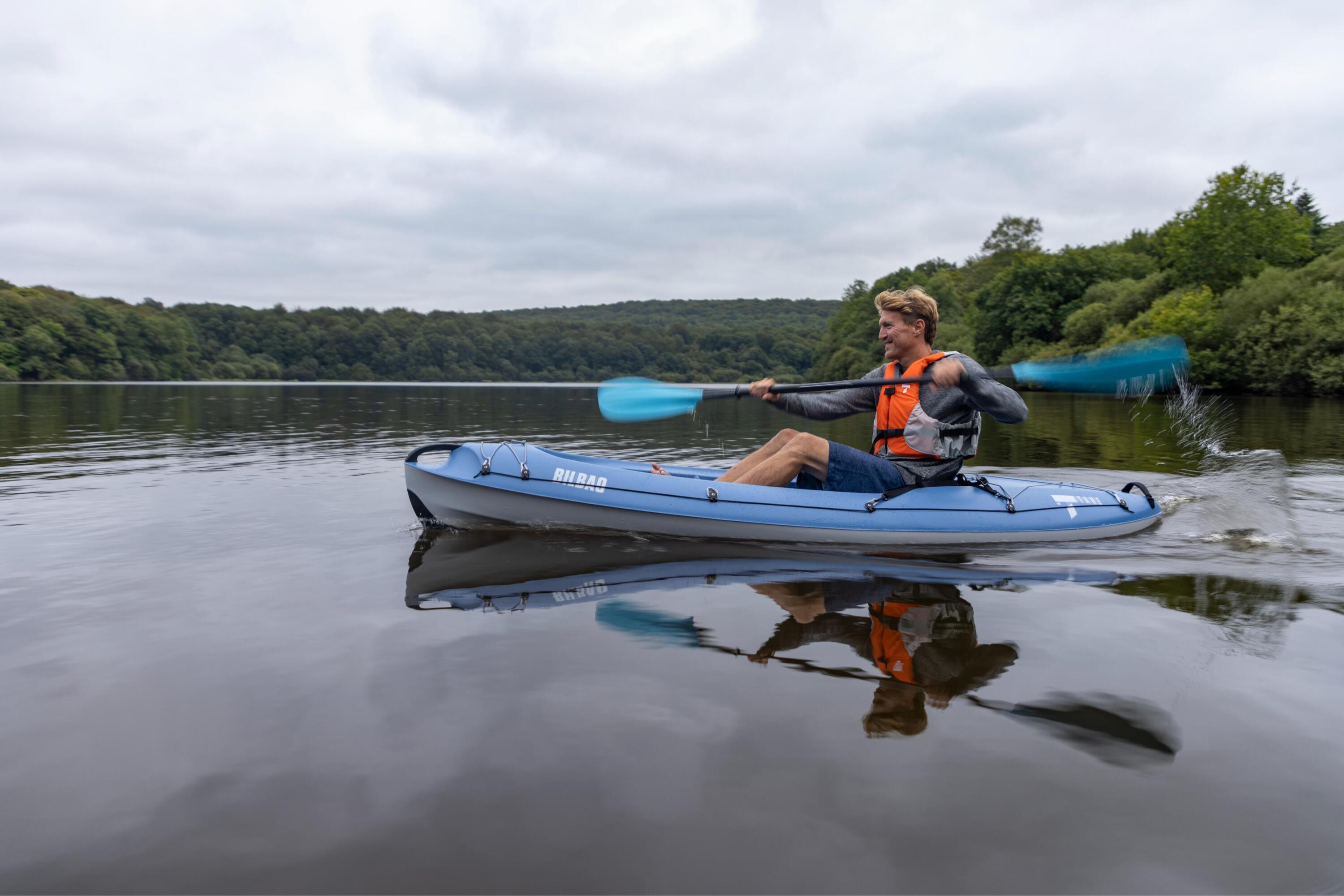 Gilet d'Aide à la Flottabilité L/XL orange 35N– Confort et sécurité 3/4