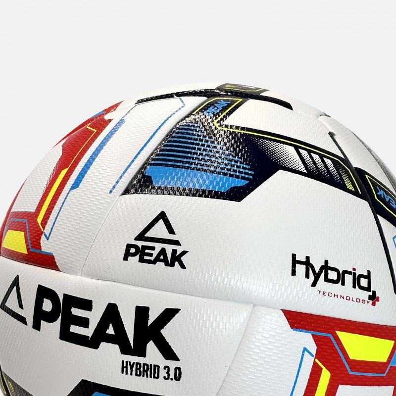 Minge Fotbal Hybrid 3.0 marimea 5 rosu/albastru