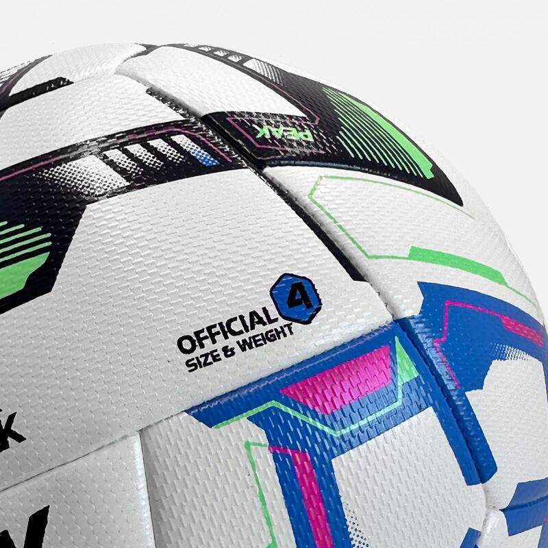 Minge Fotbal Hybrid 3.0 marimea 4 albastru/verde