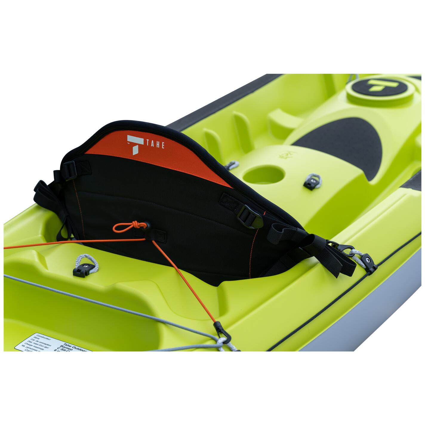 Siège dosseret pour kayak POWER - Maintien du dos 3/4