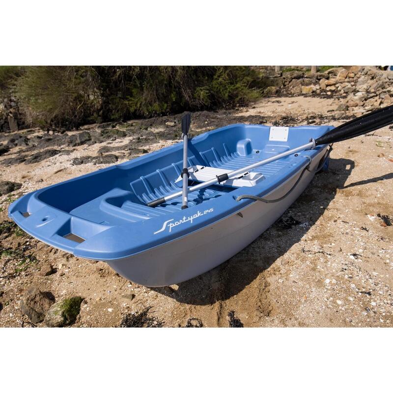 Cadène De Pagaie En Aluminium Pour Kayak/canoë - Support Robuste Léger - Fixation Rapide - Améliore Stabilité Pagayage - 13,5x6,7cm
