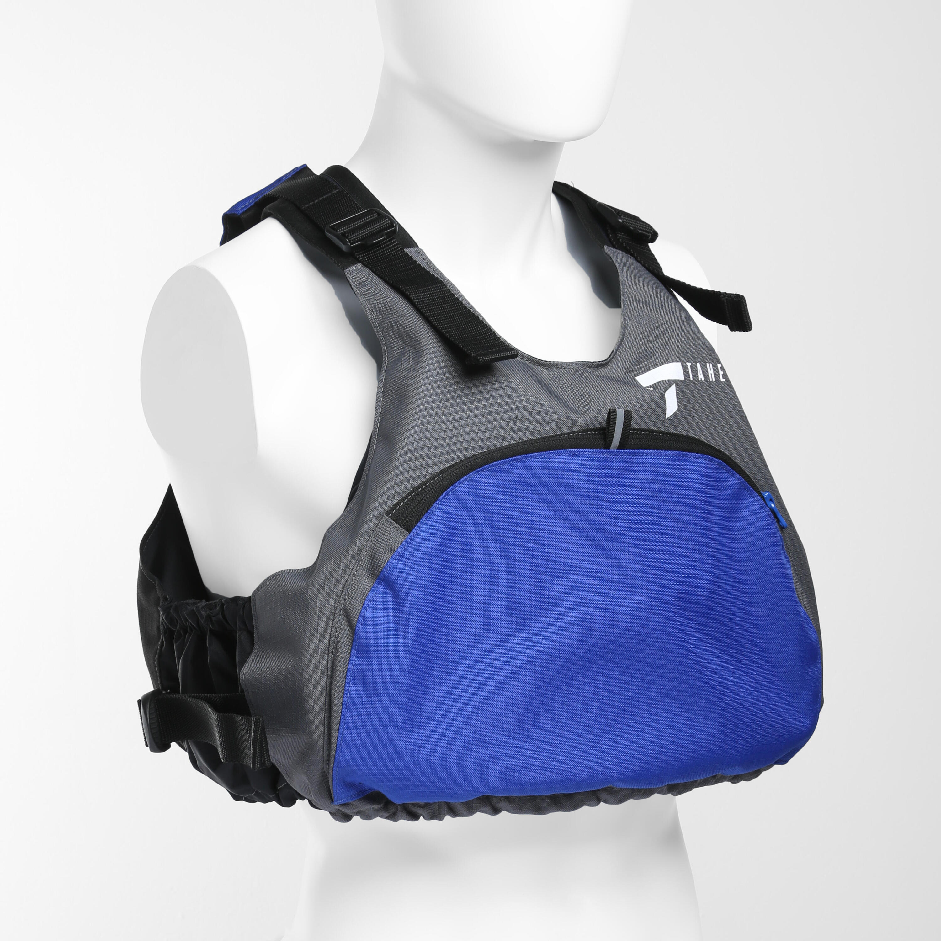 Gilet d'Aide à la Flottabilité S/M 35N bleu – Confort et sécurité 3/3