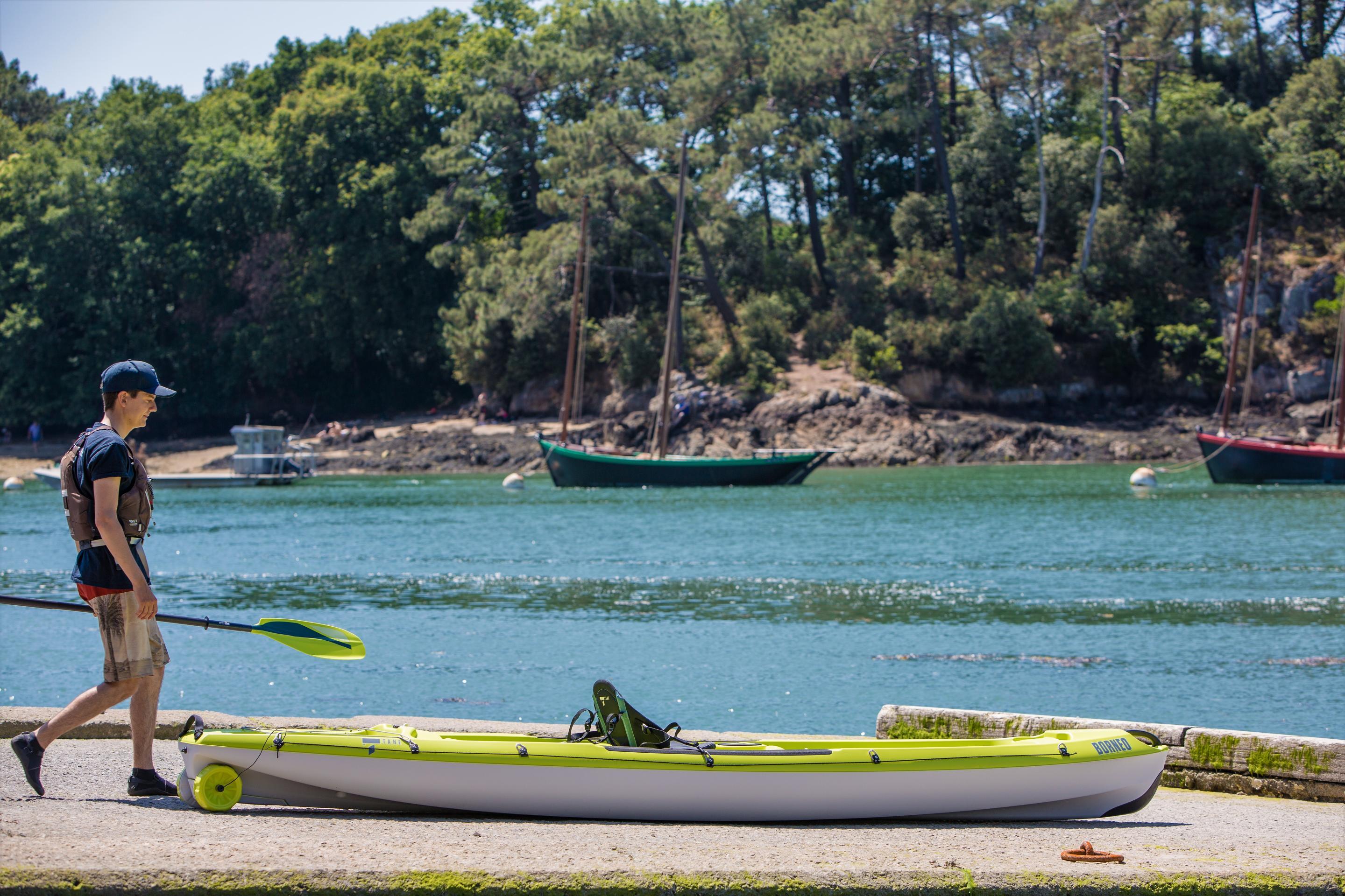 Roue pour Kayak Borneo & Java Verte – Rechange pour Transport de Kayak 2/3