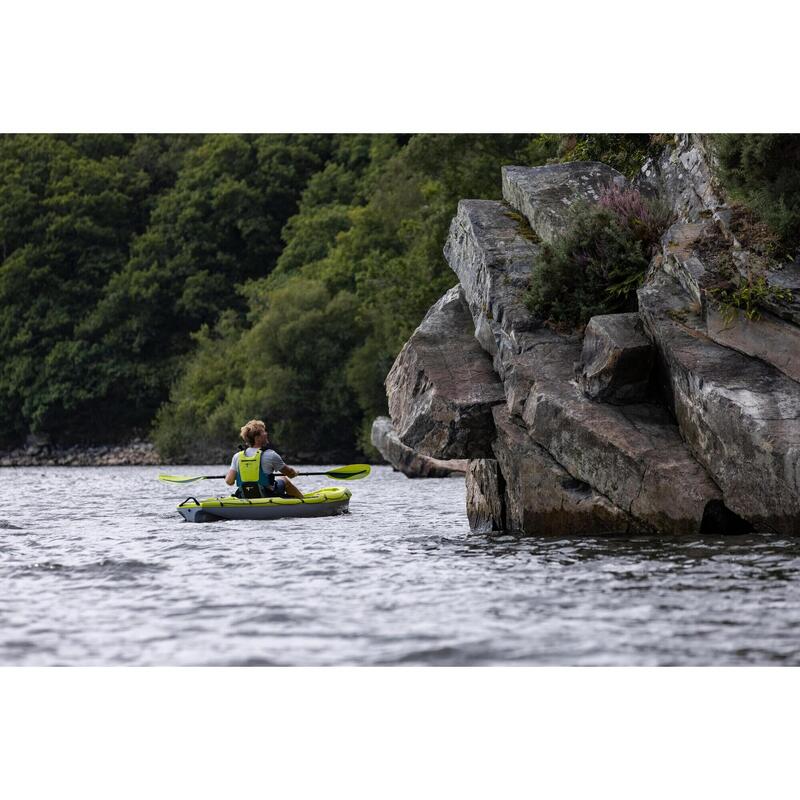 Pagaie Kayak Réglable 210-230 Cm - Double Pagaie Aluminium - Lames Plastique - Flottante Et Démontable - 12 Couleurs
